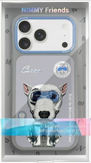 Nimmy Cool&cute 2.0 Dog Case Iphone 17 Pro Gray