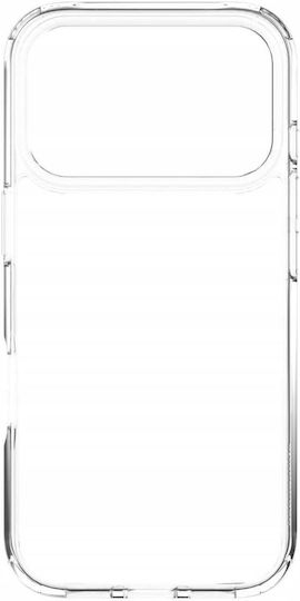 Spacecase Back Cover Plastic / Silicon 1mm Transparent Pentru iPhone 18 Pro / 17 Pro