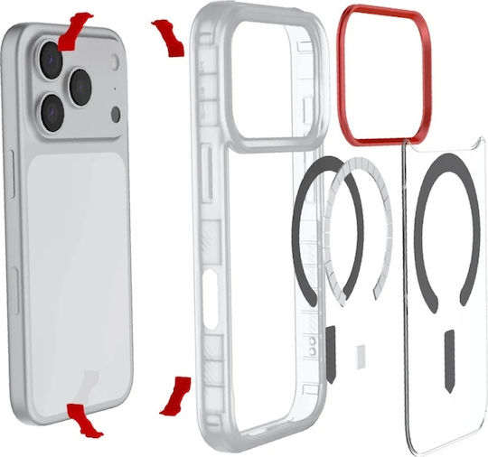 Ghostek Covert Magsafe Case Iphone 17 Pro Clear
