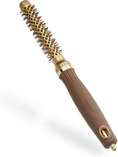 Olivia Garden Blowout Shine Βούρτσα Μαλλιών Καφέ
