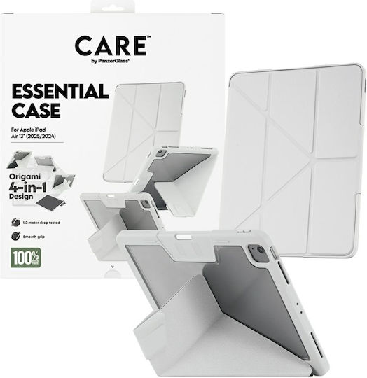 Care By Panzerglass Y Fold Case iPad Air 13" 2024/2025 Light Gray