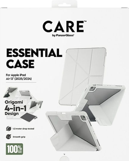 Care By Panzerglass Y Fold Case iPad Air 13" 2024/2025 Light Gray