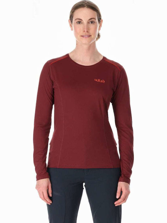 Summer Women's Blouse Hiking Long Sleeve Dark Pewter
