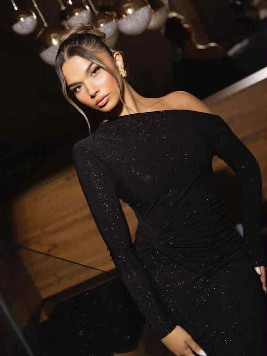 Maxi Dress for Wedding Christening Black