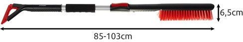 Χtrobb Telescopic Ice Scraper Snow Brush 24822