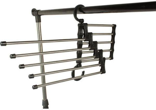 Alista Home Wardrobe Hanger Foldable for Pants Metallic Gray AVX-KX9078 1pcs Alista Home Wardrobe Hanger Foldable for Pants Metallic Gray AVX-KX9078 1pcs