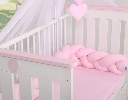 My Sweet Baby Bettumrandungen Geflochten Innerhalb Pink