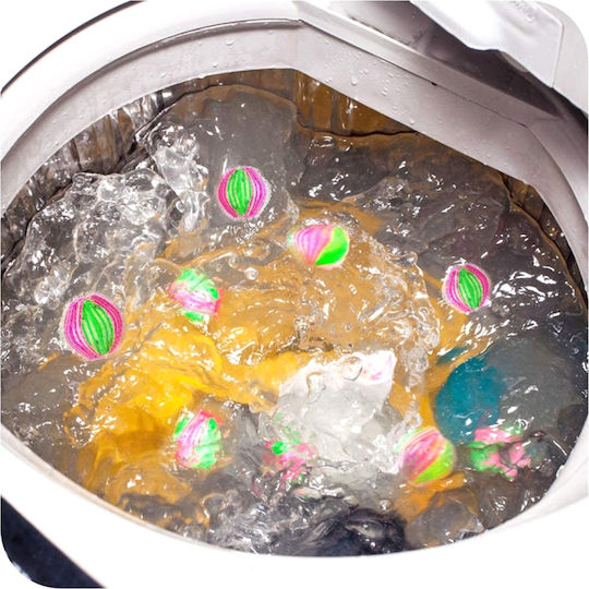 Set mit 6 Anti-Fussel-Bällen für die Waschmaschine