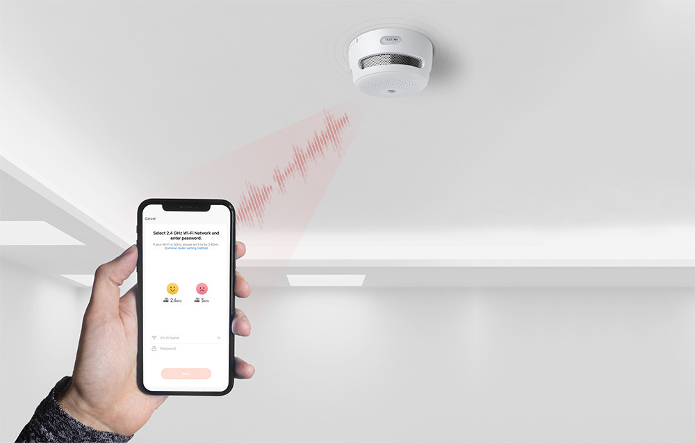 X-Sense Tuya Αυτόνομος Ανιχνευτής Καπνού Wi-Fi (XS01-WT)