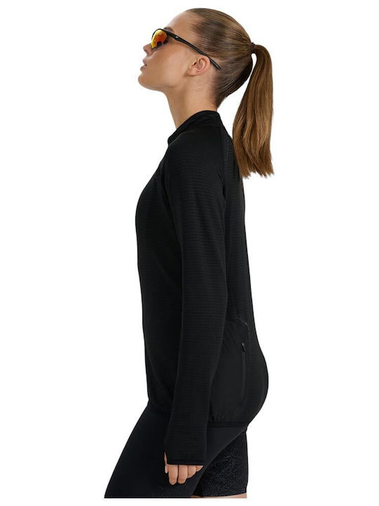 Functional Γυναικεία Ζακέτα σε Μαύρο Χρώμα