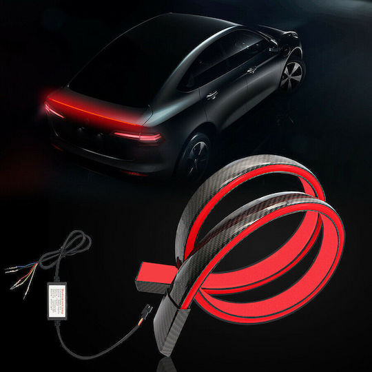 Eleron Auto Lumină Suplimentară de Frână Stop Mașini 12v 120cm Carbon