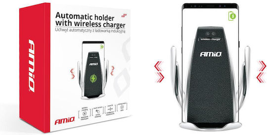 Alista Home Suport Auto Pentru Telefon Mobil Cu Cârlige Reglabile Negru