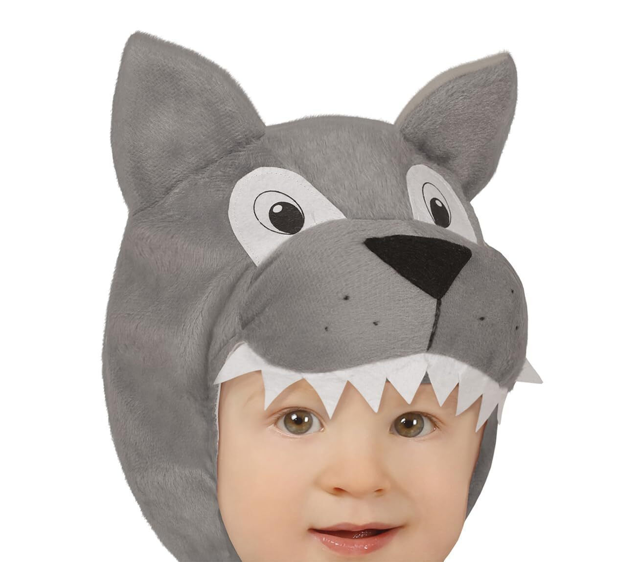 FIESTAS GUIRCA Schottischer Wolf Kostüm Für Kinder – Inkl. Kleid, Kapuze, Stulpen & Handschuhe