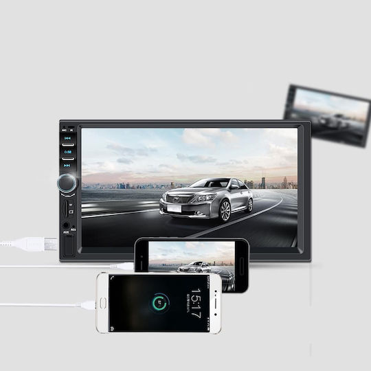Alista Home Auto-Audiosystem 2DIN (Bluetooth/USB/AUX)