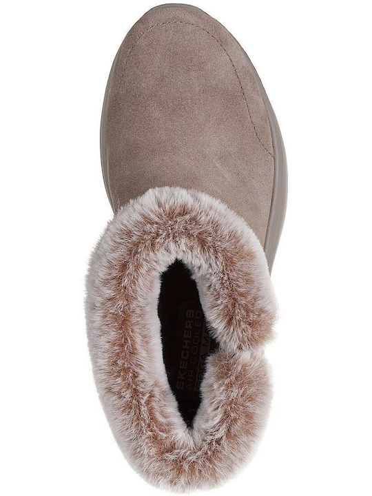 Onthego Encore Suede Women's Ankle Boots Gray