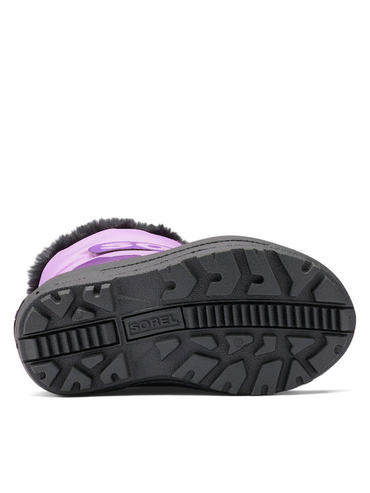 Kinder-Schneestiefel Lila