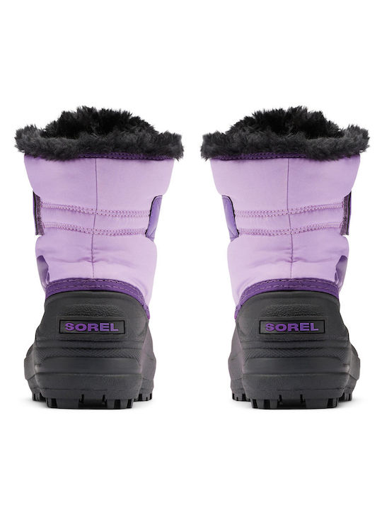 Kinder-Schneestiefel Lila