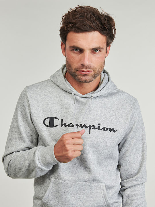 Sweatshirt with Hood Gray