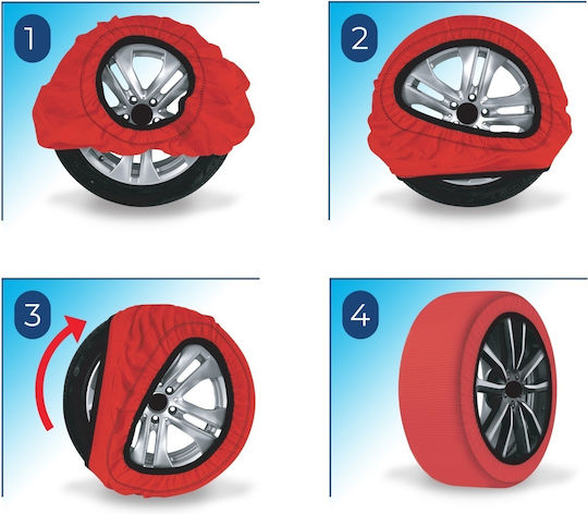 Ototop Active Series 3D Pături de Zăpadă Antiderapante XL 2buc