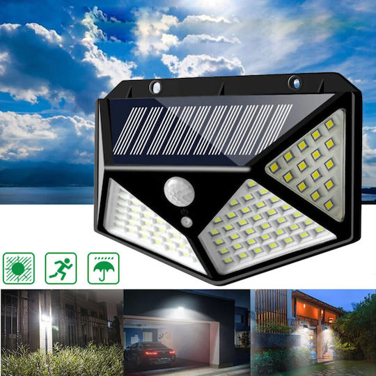 Alista Home Montat pe perete Lampă Solară cu Senzor de Mișcare și Fotocelulă 13.5bucx9.6bucx5buccm
