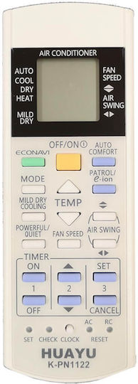 Fernbedienung Panasonic Klimaanlage Huayu