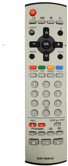 Remote Control Panasonic Eur7628030 Clock 8f0f