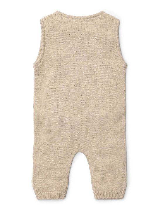 Little Dutch Baby Bodysuit Soft Beige Melee