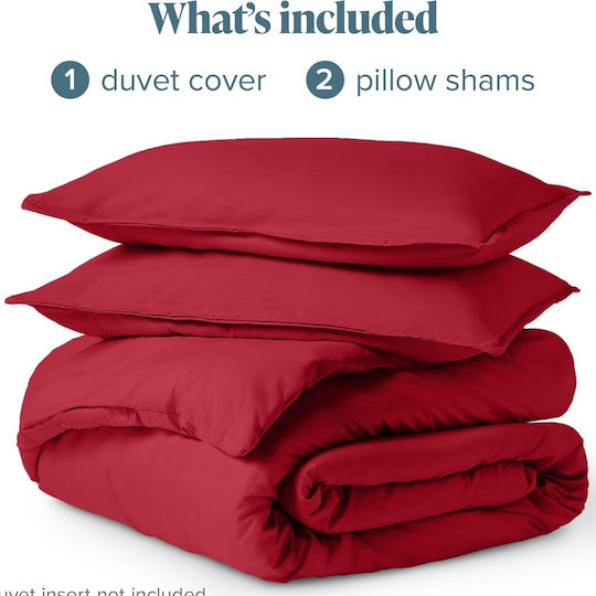 My Home Luxury Set Queen 220x240 Red