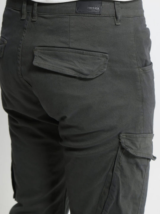 Men's Cargo Khaki Trousers