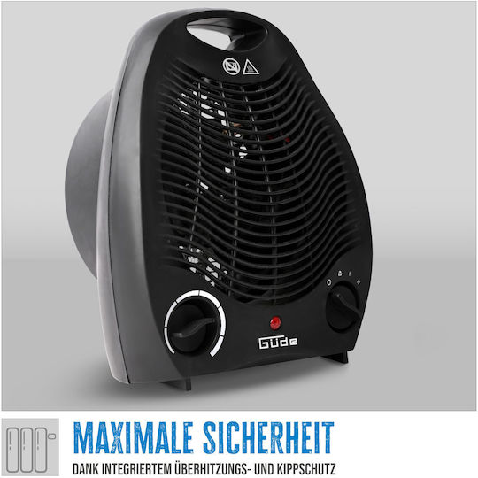 Güde Heizlüfter Boden Schwarz 2000W