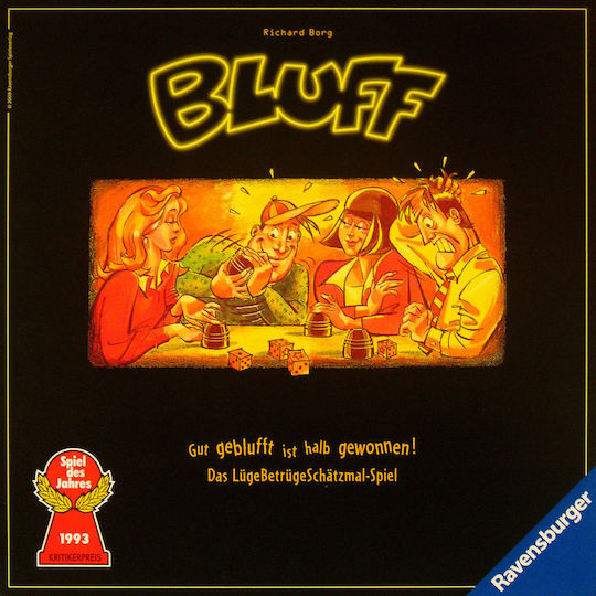 Board Game Bluff for 2-6 Players 12+ Years Old Ravensburger
