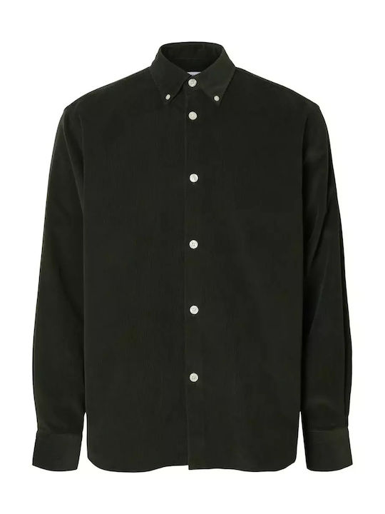 Langärmlig Hemd Olive