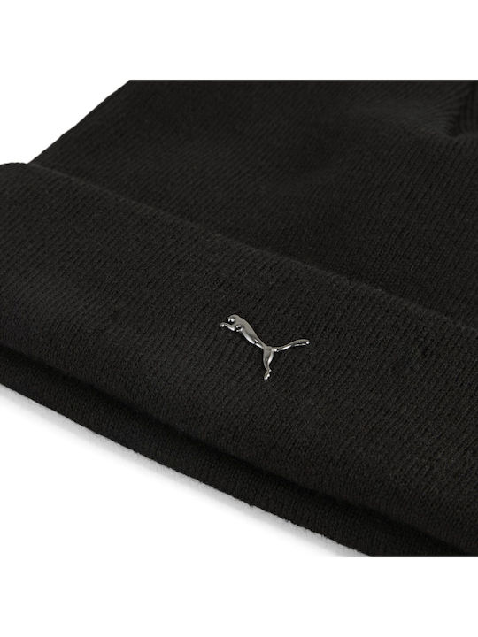 Beanie Unisex Beanie Knitted in Black color