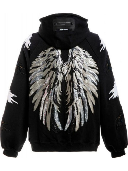 Mod Wave Movement Schwarz mit Kapuze