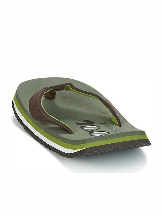 Men's Flip Flops Khaki