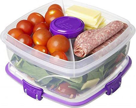 Sistema Δοχείο Φαγητού Πλαστικό με Χωρίσματα 1.1lt