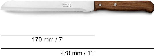 Arcos Brotmesser 17cm
