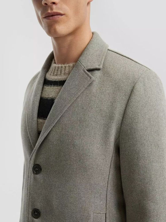 Herren Mantel Gray