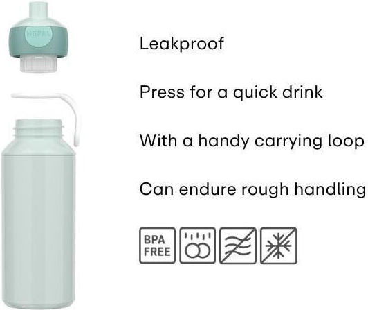 Mepal Bottle Avengers Pop-up Spout Campus 400ml