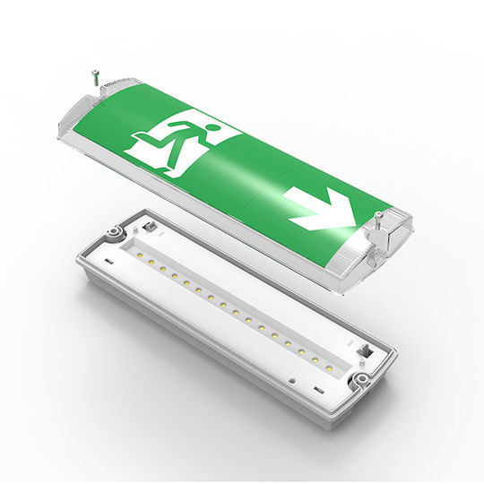 Eurolamp LED Εφεδρικό Φωτιστικό Ασφαλείας