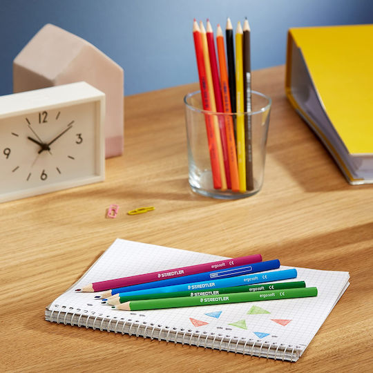 Staedtler Ergosoft Ξυλομπογιές Σετ 12 χρώματα