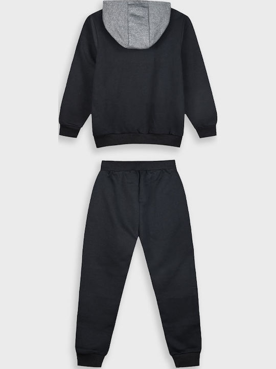 Kids Sweatpants Set Black 2pcs