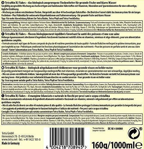 Tetra MIN XL Tropical Fish Food Flakes ml