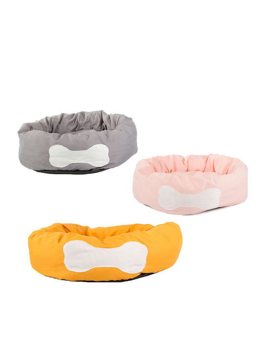 Verk Group Pillow Dog Round Gray 50x50cm