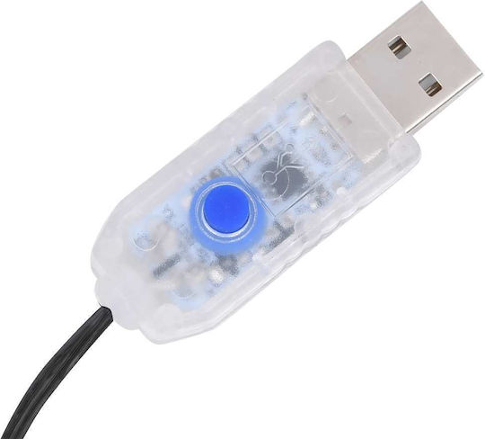 180 Lichterketten LED 5m. Kaltes Weiß Typ Oktopus 1Stück