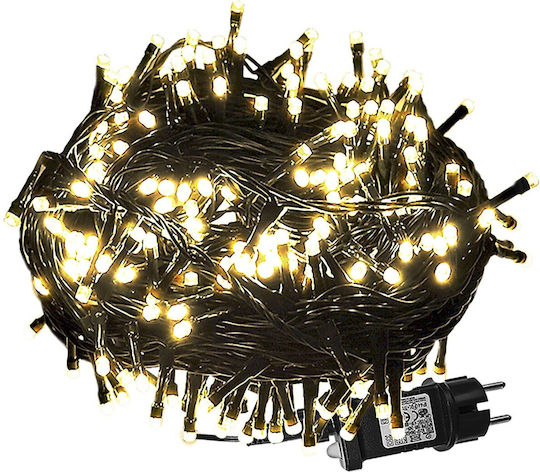 105 Lights LED 8.2m. White in String 1pcs