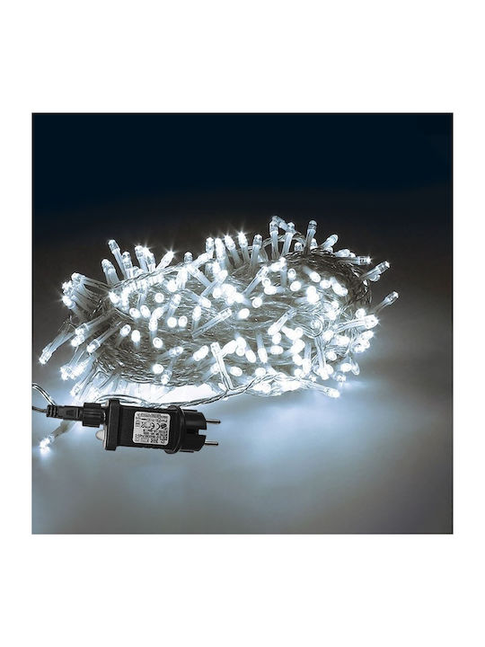 240 Lights LED 15m. Cold White in String 1pcs