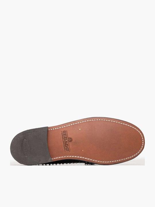 Δερμάτινα Γυναικεία Loafers σε Μαύρο Χρώμα