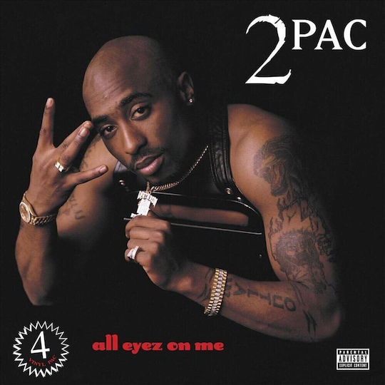 2pac - All Eyez On Me 4xLP Roșu Vinil