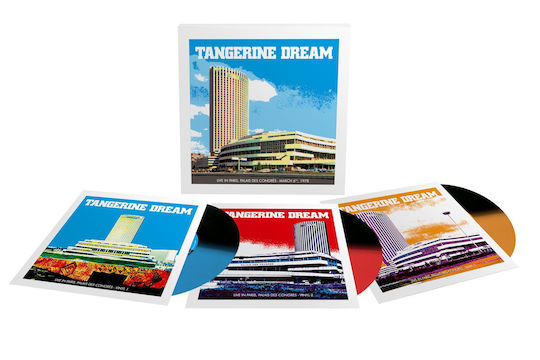 Tangerine Dream - Live In Paris, Palais Des Congres LP Albastru Vinil